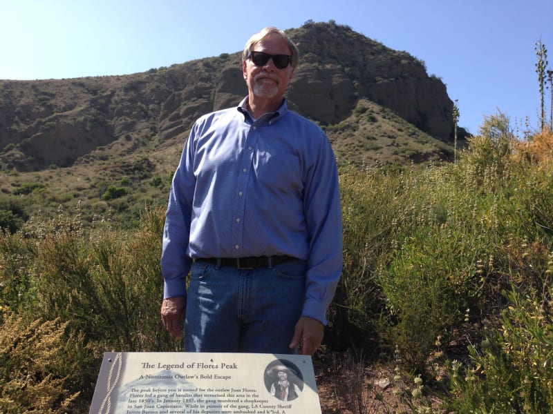 NO. 225 FLORES PEAK - Follow the trail up to the wooden steps on the right