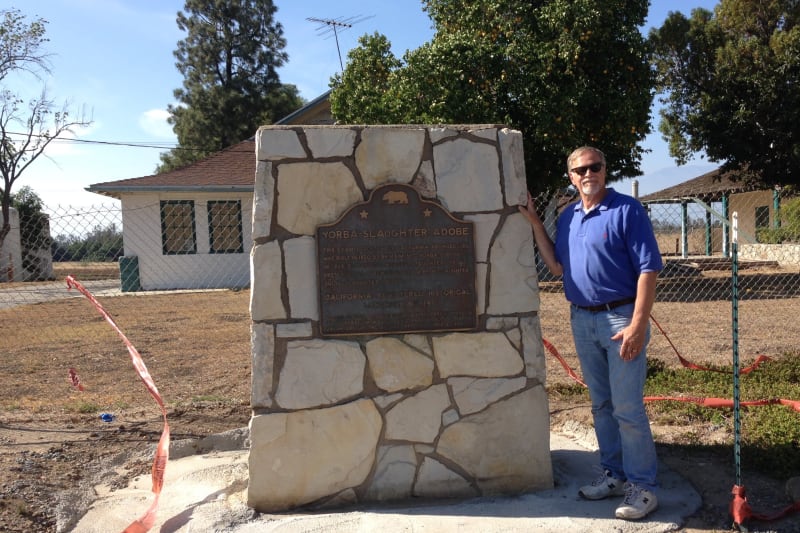 NO. 191 YORBA-SLAUGHTER ADOBE - Marker