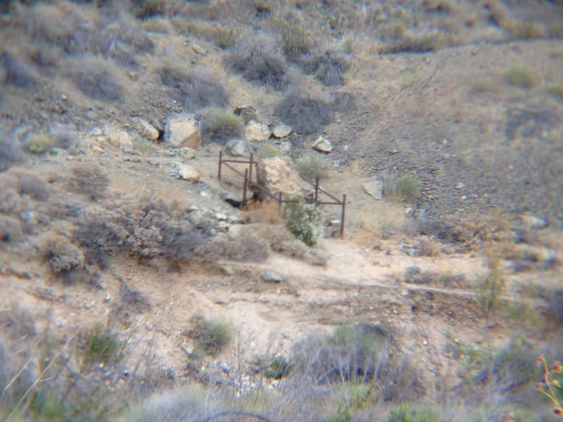 NO. 190 PAINTED ROCK - View from across the creek on Park Canyon Dr.