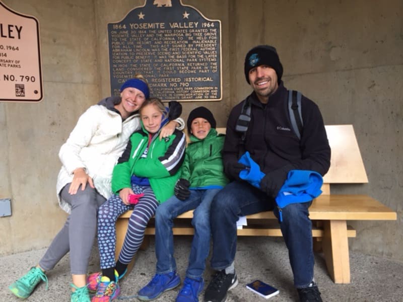 No. 790 YOSEMITE VALLEY - The kids and grandkids