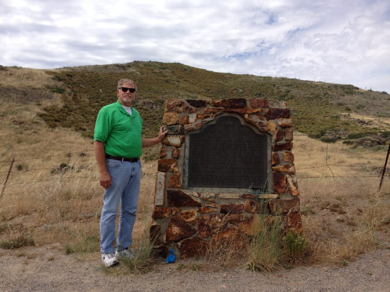 NO. 858 PEDRO FAGES TRAIL - Marker