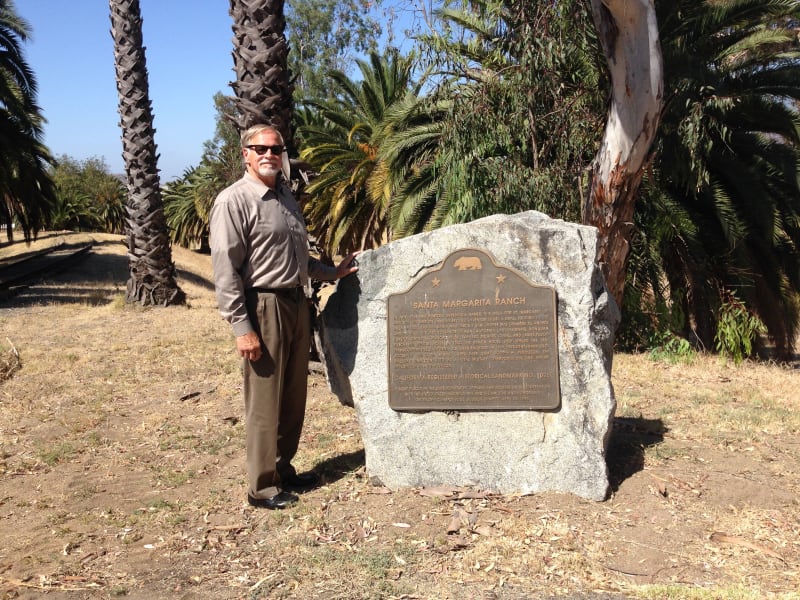 NO. 1026 SANTA MARGARITA RANCH HOUSE -  Marker