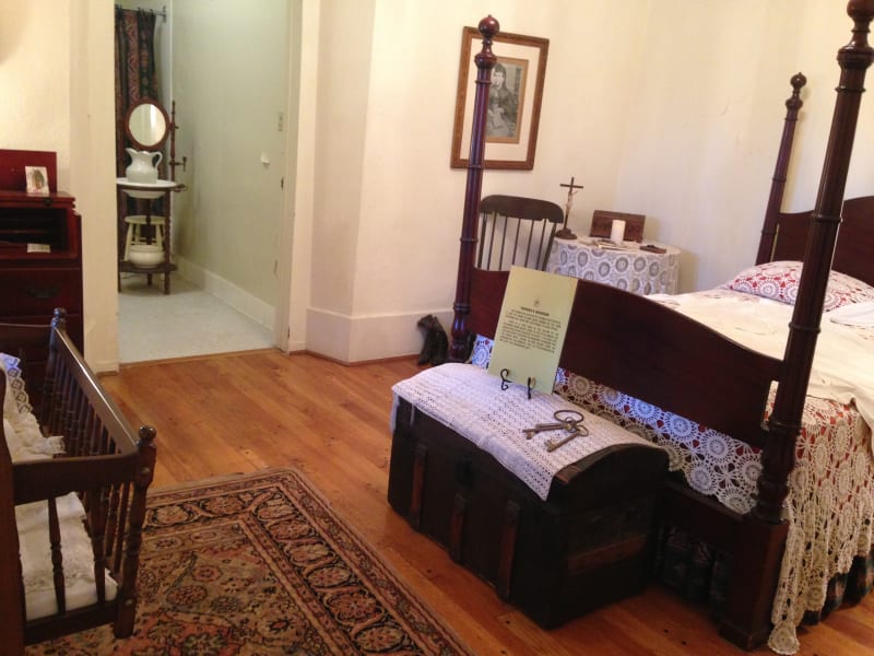 NO. 1026 SANTA MARGARITA RANCH HOUSE - Original bedroom