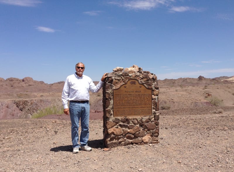 NO. 193 PICACHO MINES - Marker on the Road