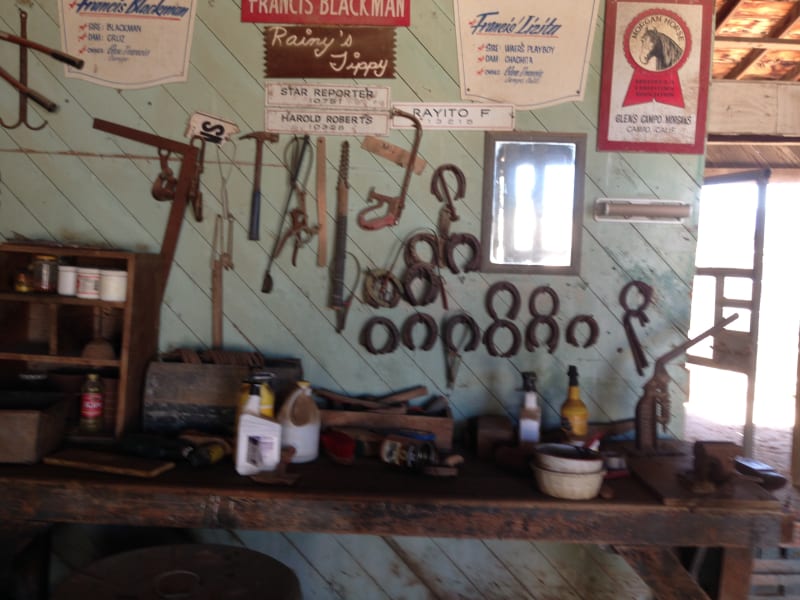 #1045 CAMP LOCKETT - 11th Cavalry Stables Interior