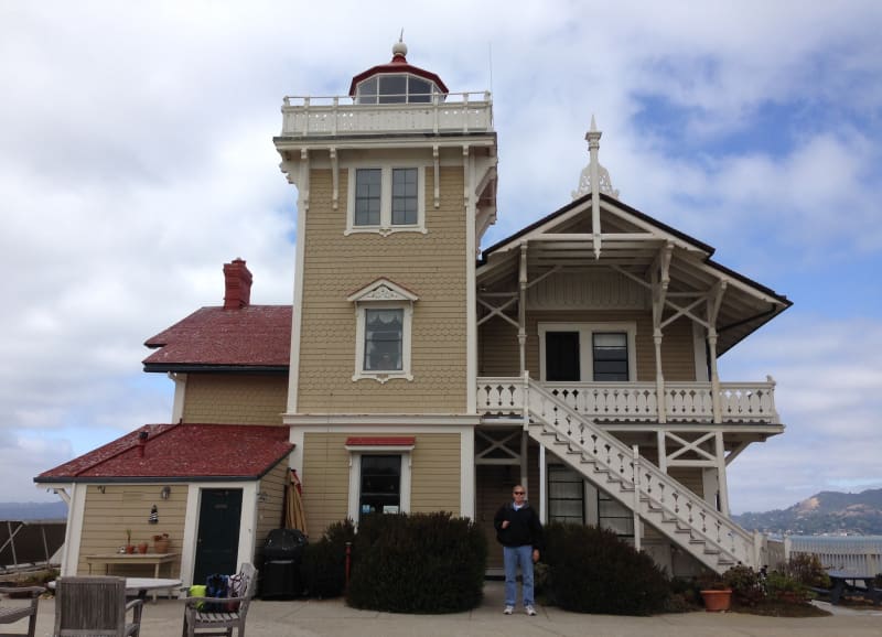 CHL #951  East Brother Light Station - Lighthouse Inn