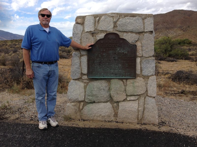 NO. 304 VALLECITO STAGE DEPOT (STATION) - Second Marker