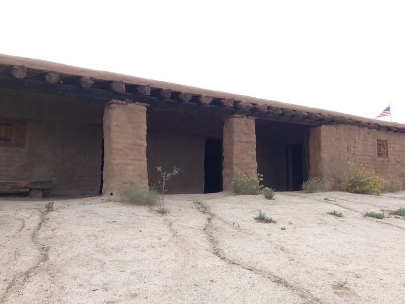 NO. 304 VALLECITO STAGE DEPOT (STATION) - Front of Station