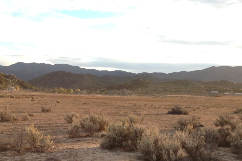 NO. 1O3 SITE OF DE ANZA CAMP _ Plaque located in background rocks.