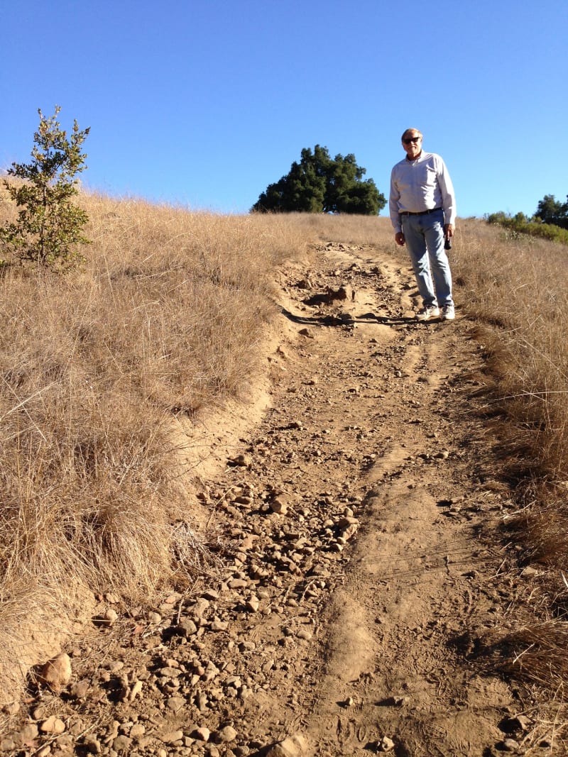 NO. 1005 SANTA ROSA RANCHO - Road  back from the Adobes