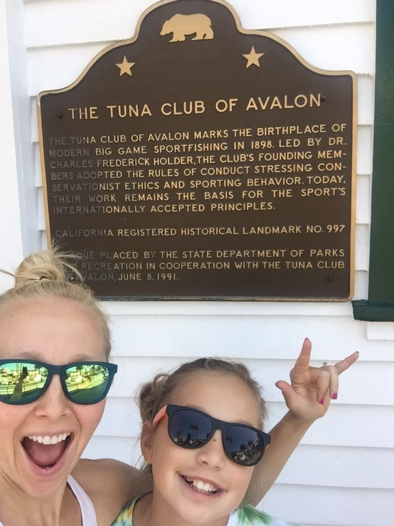 NO. 997 TUNA CLUB OF AVALON -  Daughter and grand daughter