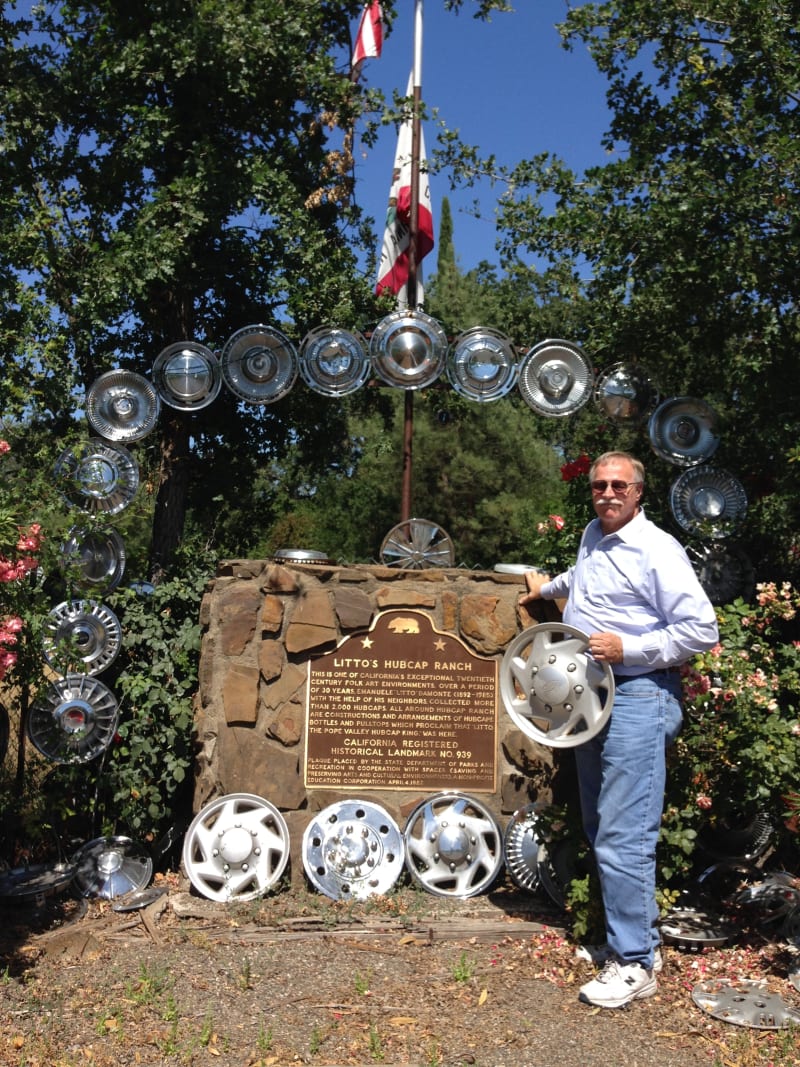 NO. 939 Litto's Hubcap Ranch- State Marker