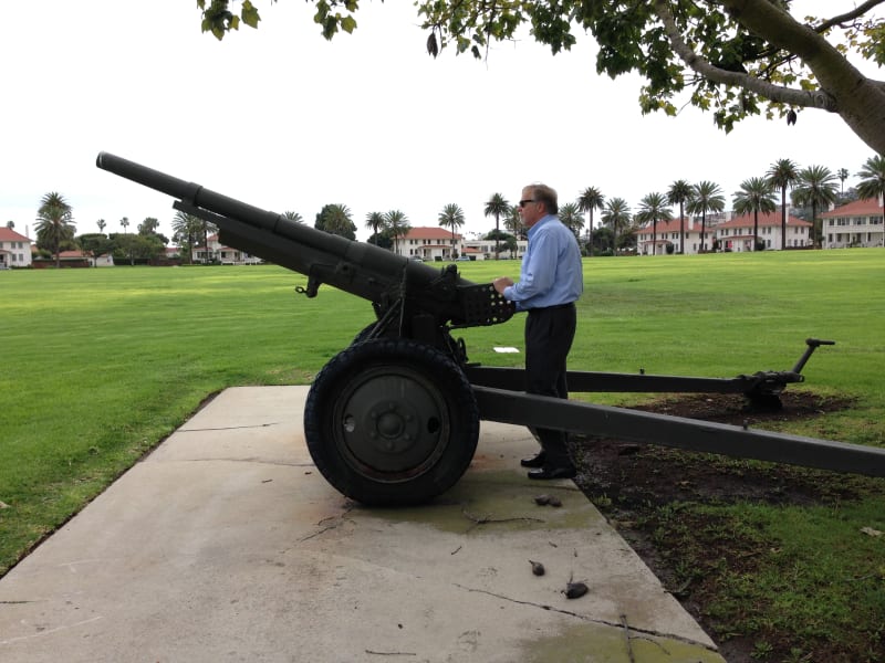 NO. 920 CASA DE SAN PEDRO - Ft. MacArthur Howitzer