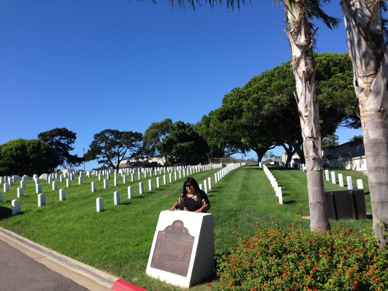 CHL #55 Fort Rosecrans National Cemetery - Marker