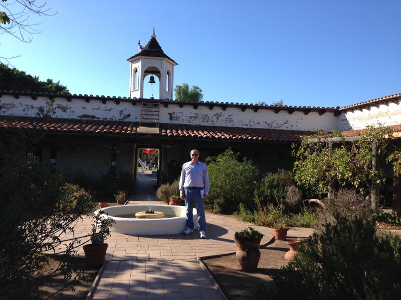 CHL #53 Casa de Estudillo Courtyard
