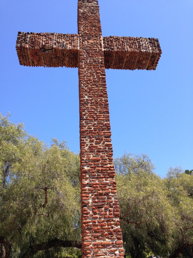 CHL #59 San Diego Presidio Site, Serra Cross