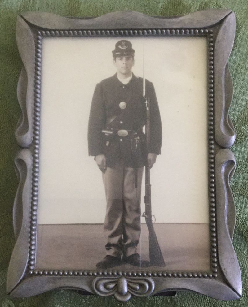 Our son, a former re-enactor at Fort Tejon