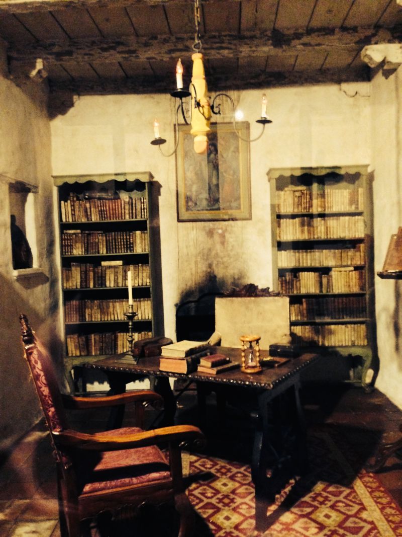 CHL #135 Mission San Carlos Borromeo de Carmelo, First Library