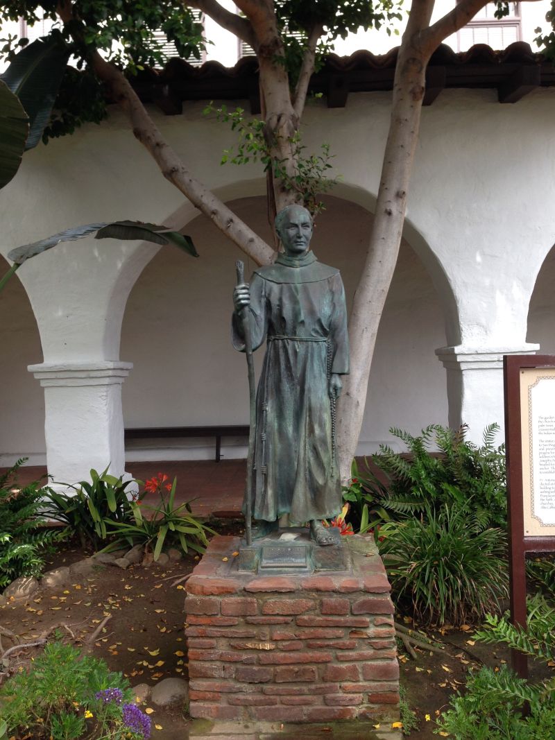 CHL #242 Mission San Diego de Alcala, Bl. Junipero Serra