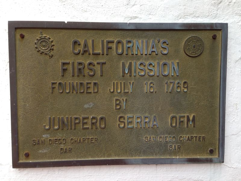 CHL #242 - Mission San Diego de Alcala -- California's first mission