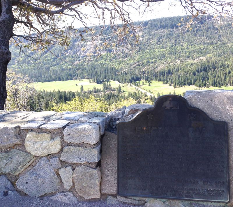 CHL #403 Emigrant Gap Plaque