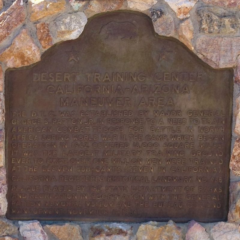 CHL #985.1 - Camp Young State Plaque