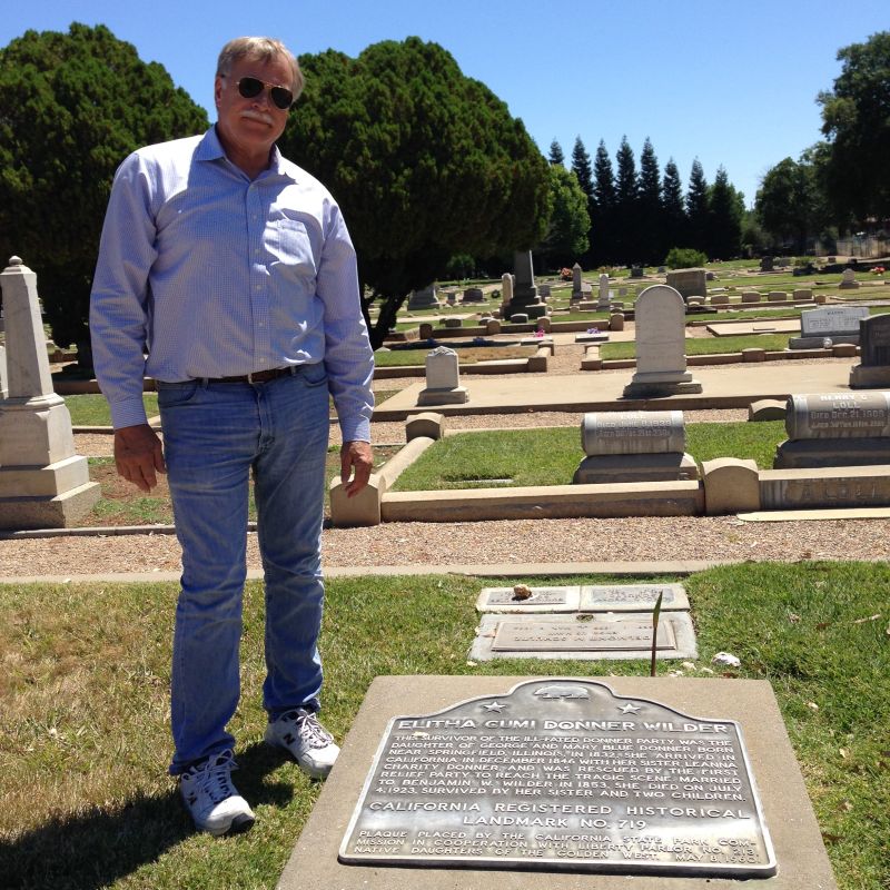 CHL #719 GRAVE OF ELITHA CUMI DONNER WILDER