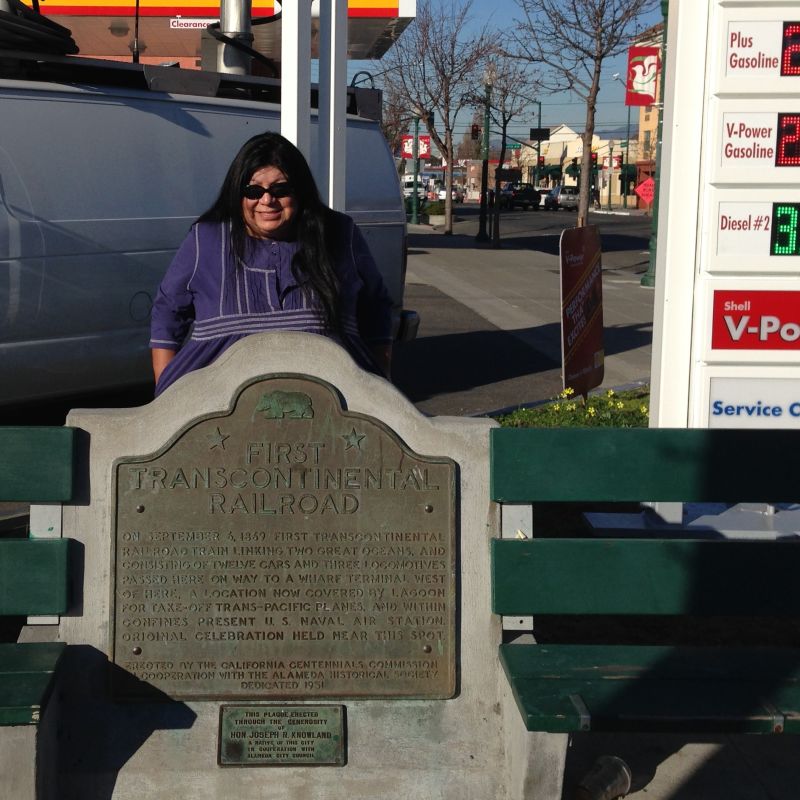 CHL #440 Alameda Terminal of Transcontinental Railroad at Lincoln and Webster