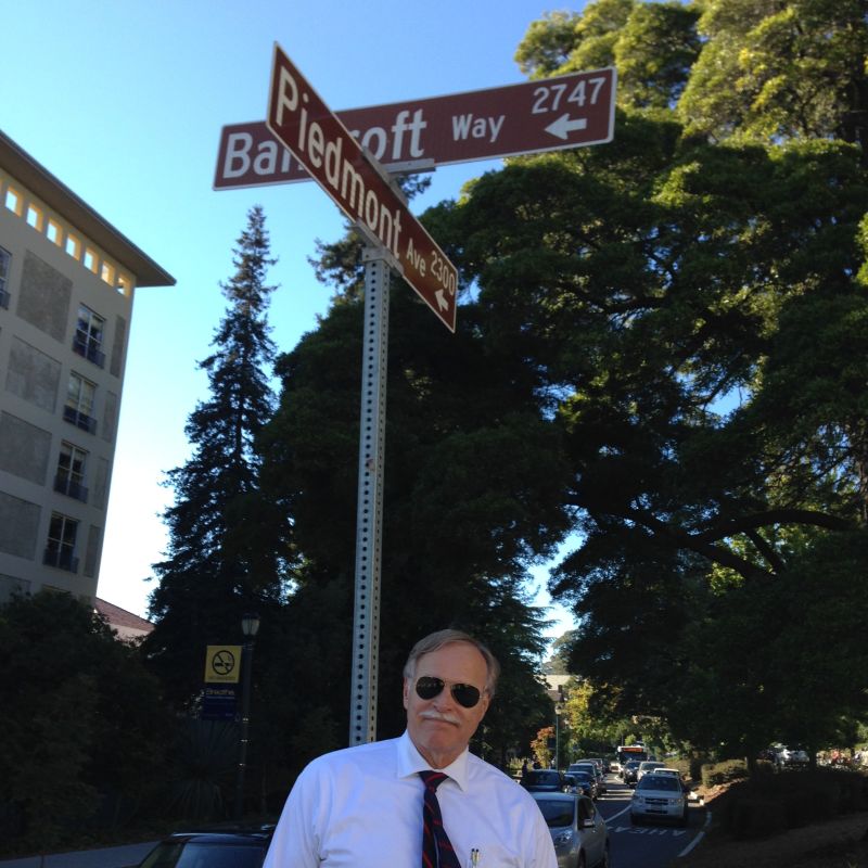 CHL #986 Piedmont Way at Piedmont Avenue and Bancroft Way in Berkeley