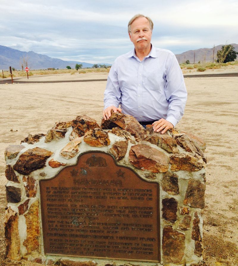 CHL #850 Manzanar Relocation Center - Marker