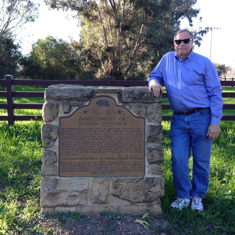 CHL #834 - Muybridge and the Development of Motion Pictures Site Marker