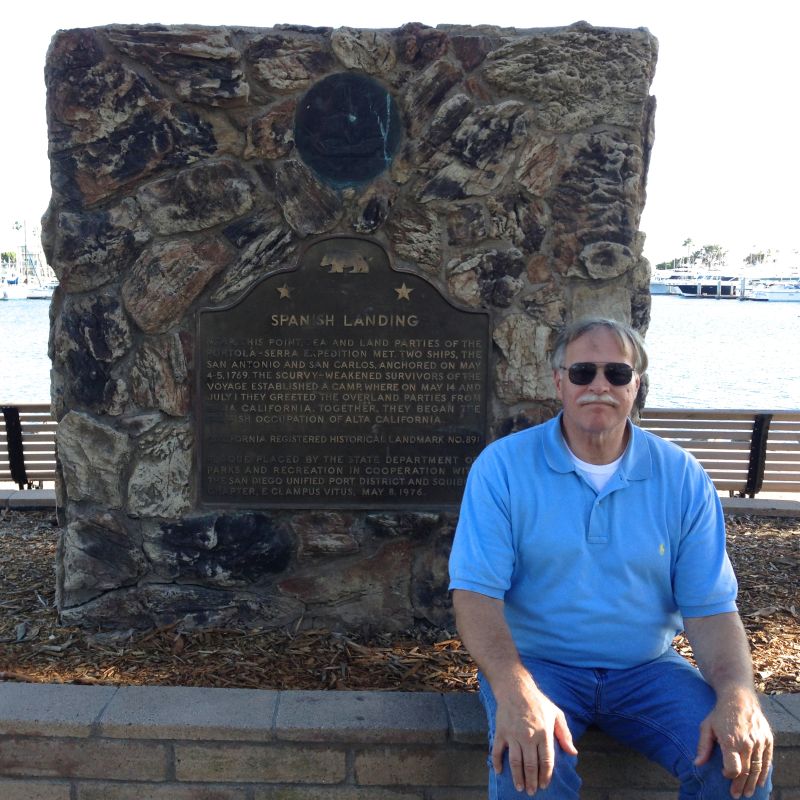 CHL #891 Spanish Landing State Plaque