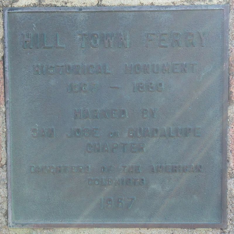 CHL #560 Hill Town Ferry Private Plaque