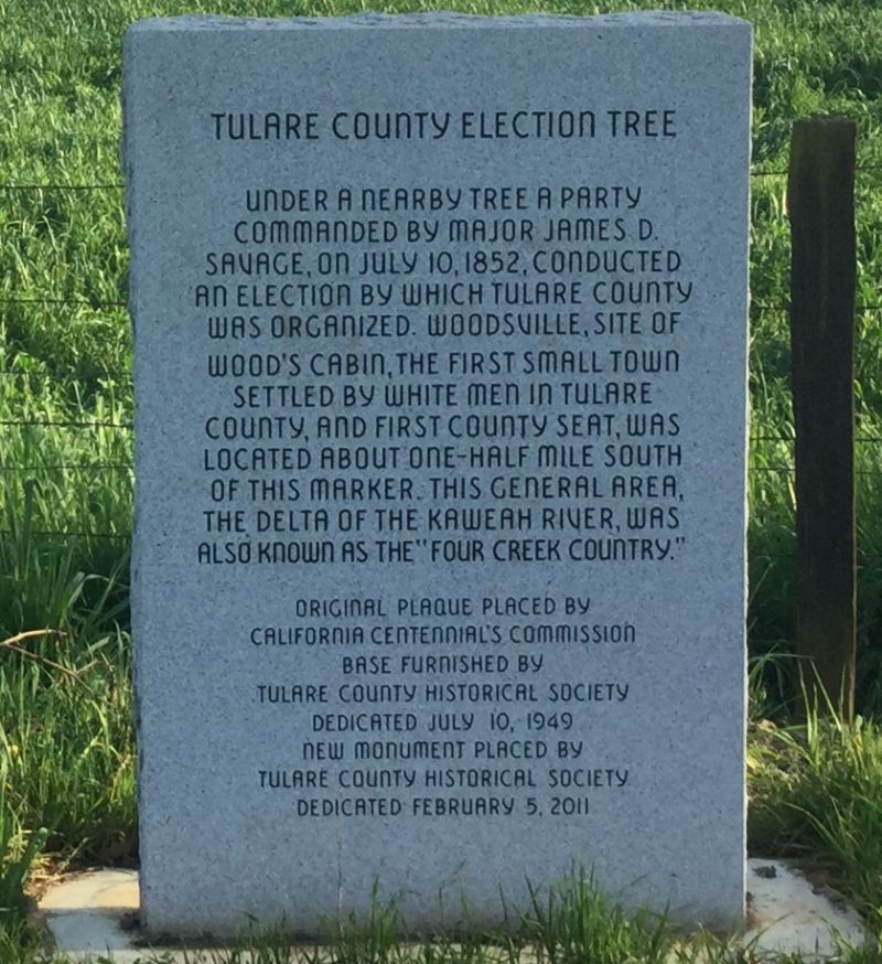 NO. 410 CHARTER OAK OR ELECTION TREE Private Marker