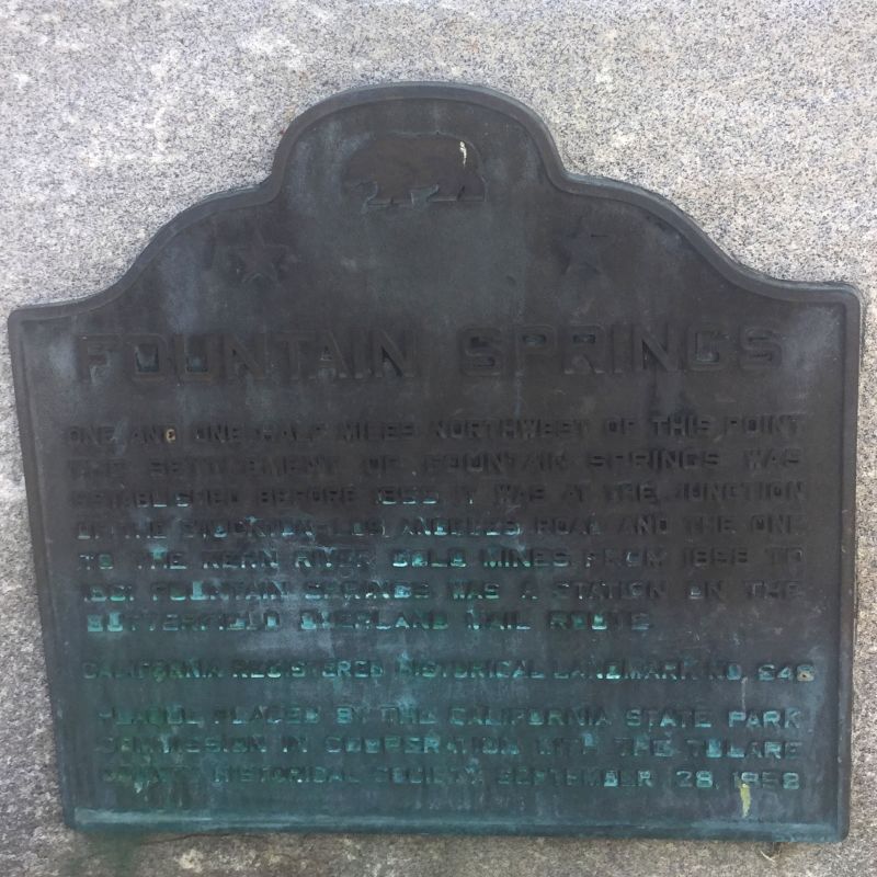 NO. 648 FOUNTAIN SPRINGS