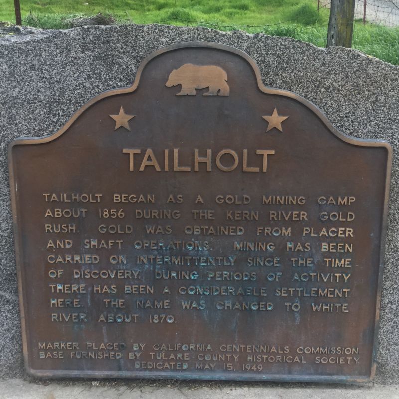 NO. 413 TAILHOLT State Plaque