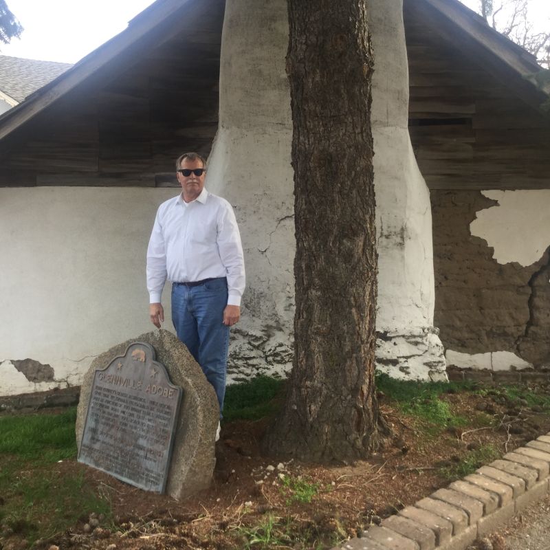 CHL #495- Glennville Adobe State Marker