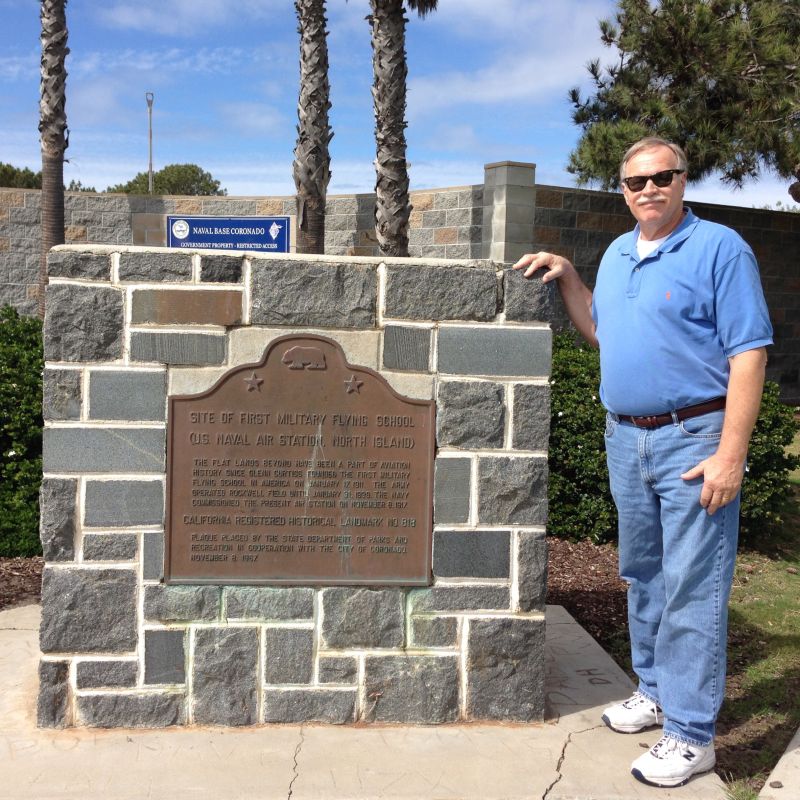 CHL #818 First Military Flying School In America Marker
