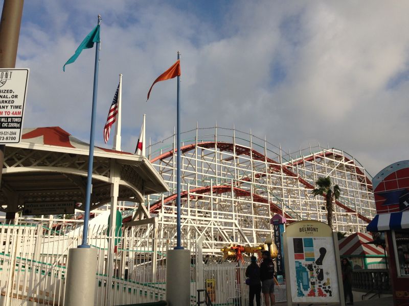 NO. 1044 Giant Dipper Roller Coaster -