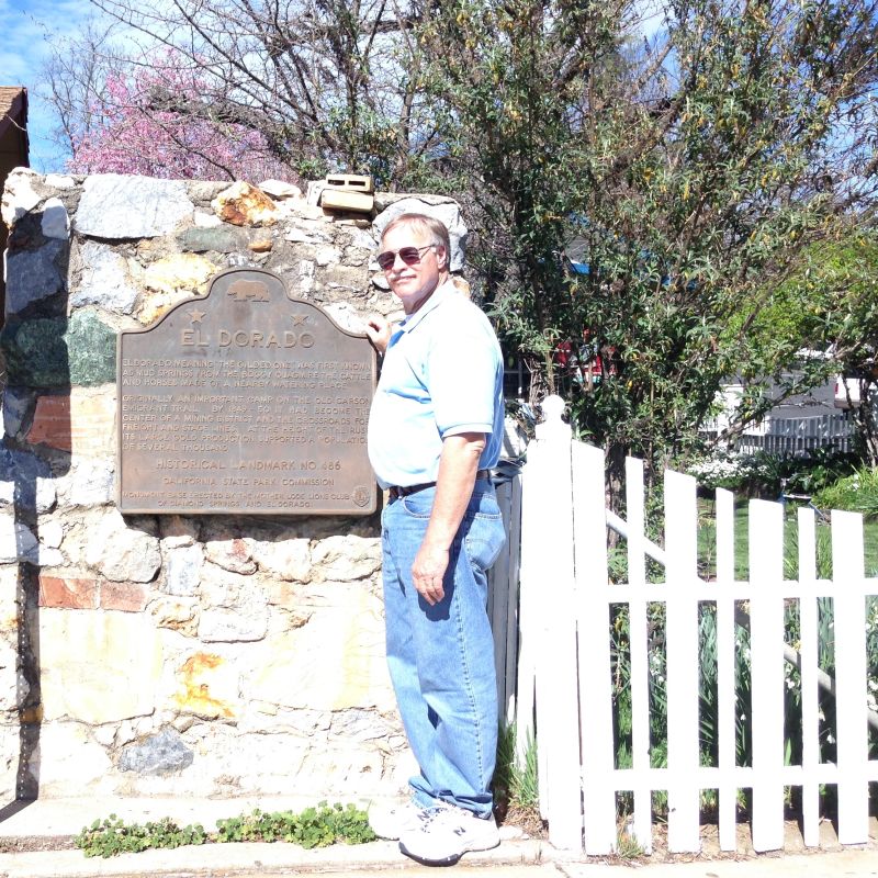 CHL No. 486 El Dorado (Originally Mud Springs) Marker
