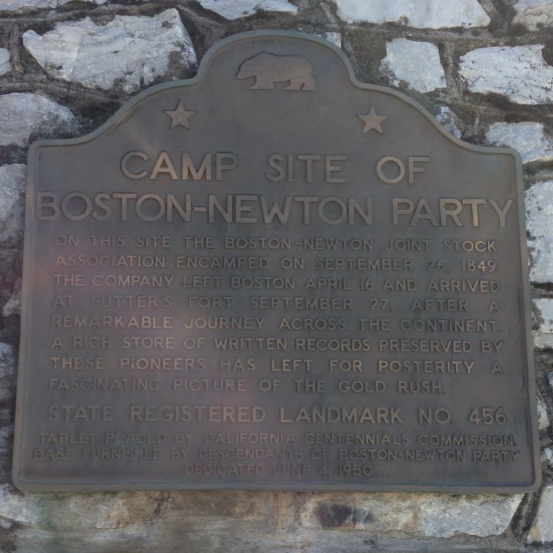 CHL No. 456 Shingle Springs Plaque
