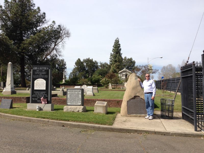 CHL No. 566 Sacramento City Cemetery Marker