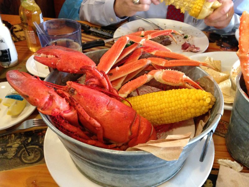Dinner in Old Town Sacramento