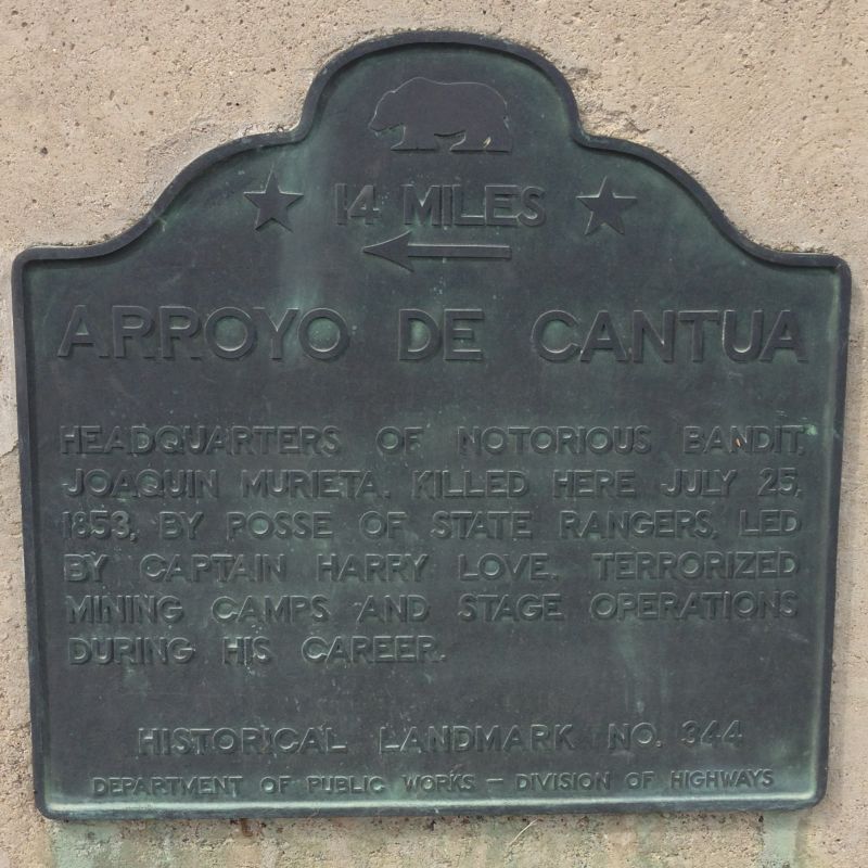 CHL No. 344 Arroyo de Cantua Place