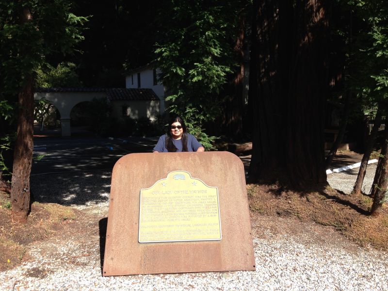 NO. 909 OUR LADY OF THE WAYSIDE, Marker
