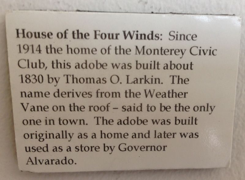 NO. 353 HOUSE OF FOUR WINDS