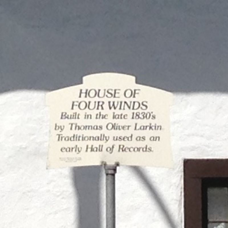 NO. 353 HOUSE OF FOUR WINDS, Private Sign