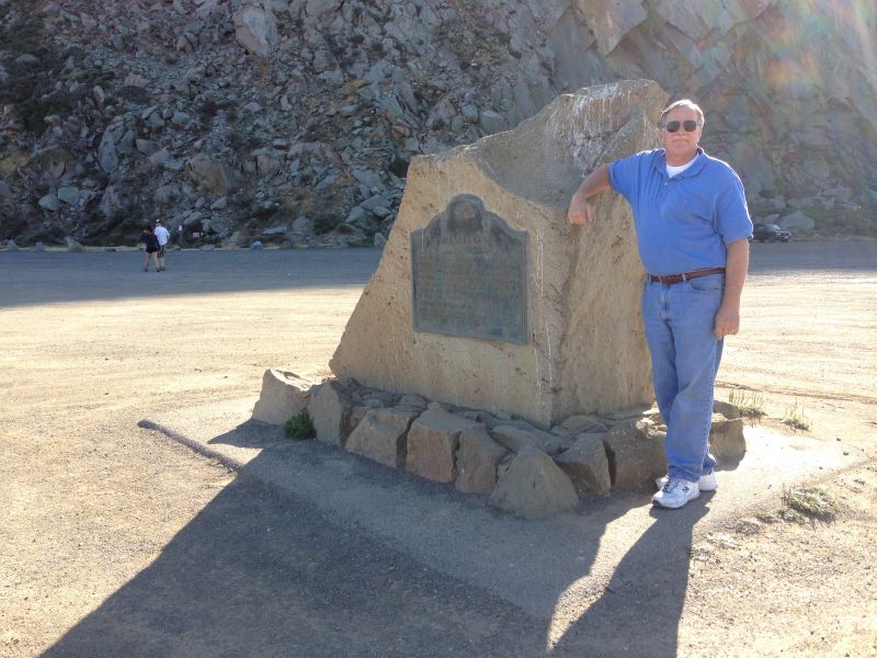NO. 821 MORRO ROCK. Marker