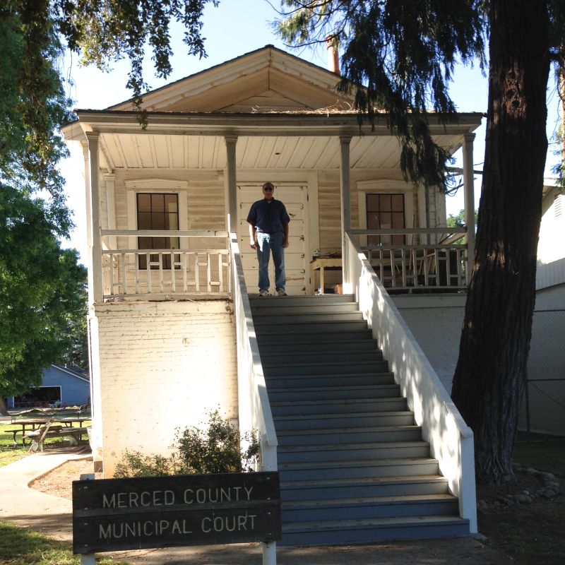 No. 409 First Merced County Courthouse (Snelling Courthouse)