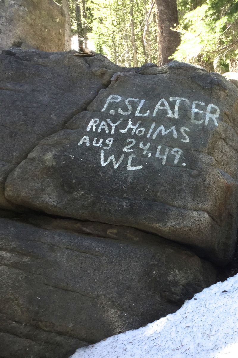 NO. 378 PIONEER ODD FELLOWS, 1849 Graffiti